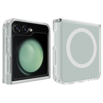 Custodia MagSafe per Samsung Galaxy Z Flip7 FE F761 / Z Flip6 F741, Techsuit, Pro, Trasparente