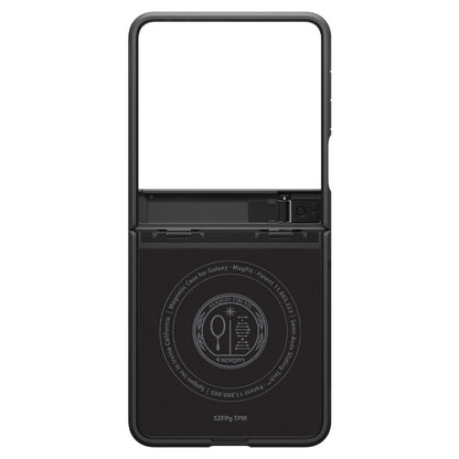 Custodia MagSafe per Samsung Galaxy Z Flip7 F766, Spigen, Tough Armor Pro, Nera ACS09561