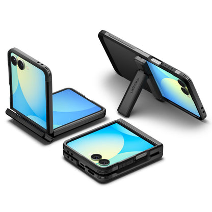 Custodia MagSafe per Samsung Galaxy Z Flip7 F766, Spigen, Tough Armor Pro, Nera ACS09561