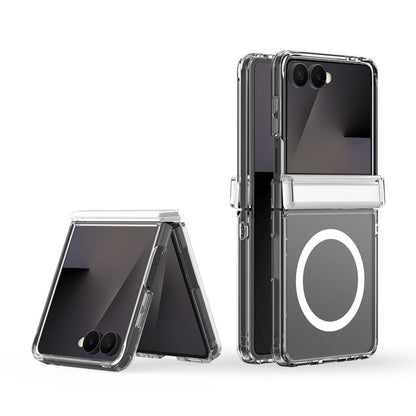 Custodia MagSafe per Samsung Galaxy Z Flip8 F776, DUX DUCIS, Chiara, Trasparente