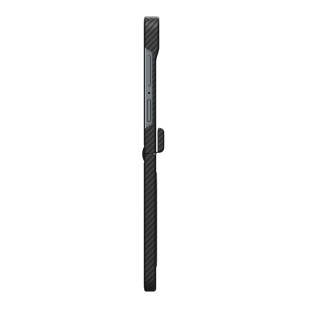 Custodia MagSafe per Samsung Galaxy Z Flip8 F776, Spigen, Air Skin, Nera ACS11513