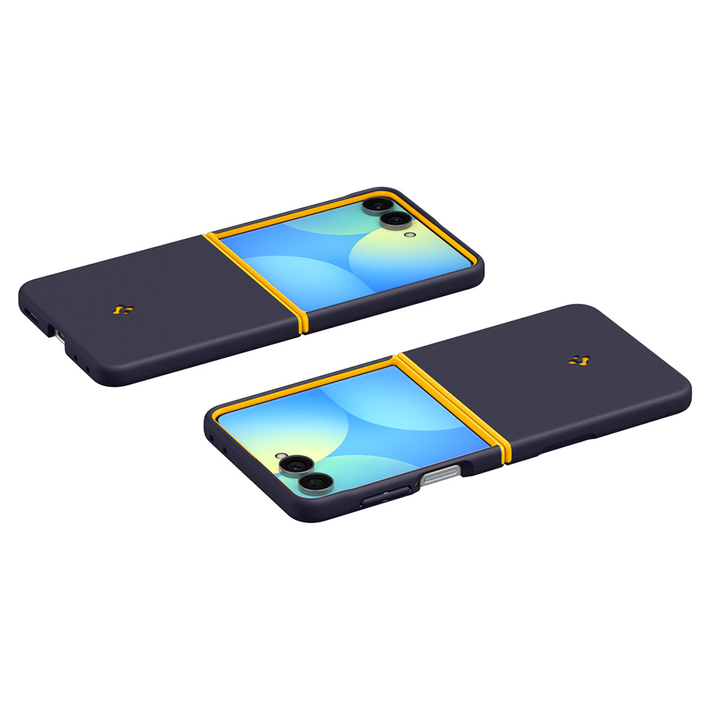 Custodia MagSafe per Samsung Galaxy Z Flip8 F776, Spigen, Caseology Nano Pop, Viola ACS11522