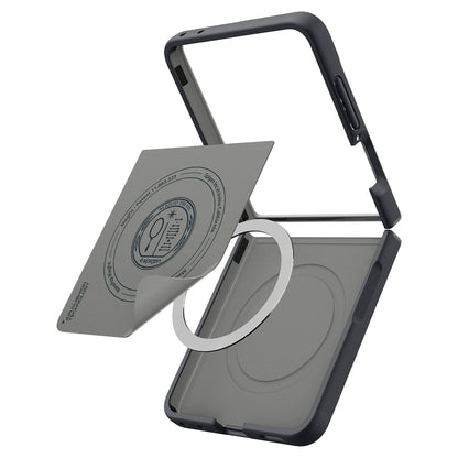 Custodia MagSafe per Samsung Galaxy Z Flip8 F776, Spigen, Caseology Nano Pop, Nera ACS11523