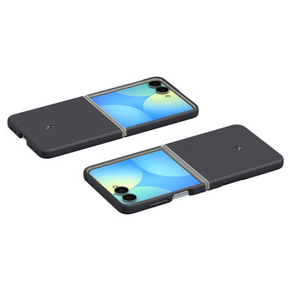 Custodia MagSafe per Samsung Galaxy Z Flip8 F776, Spigen, Caseology Nano Pop, Nera ACS11523