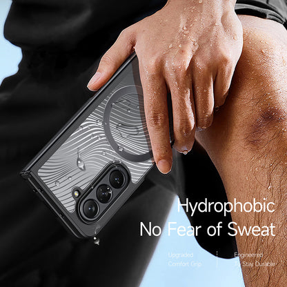 Custodia MagSafe per Samsung Galaxy Z Fold5 F946, DUX DUCIS, Aimo, Nera