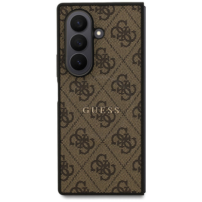 Custodia MagSafe per Samsung Galaxy Z Fold7 F966, Guess, 4G Classic, Marrone