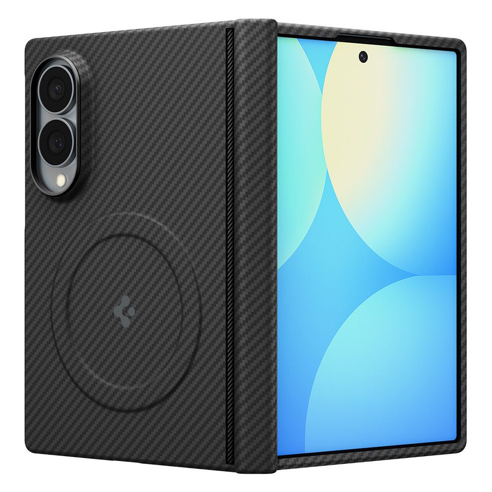 Custodia MagSafe per Samsung Galaxy Z Fold8 F971, Spigen, Air Skin, Nera ACS11953