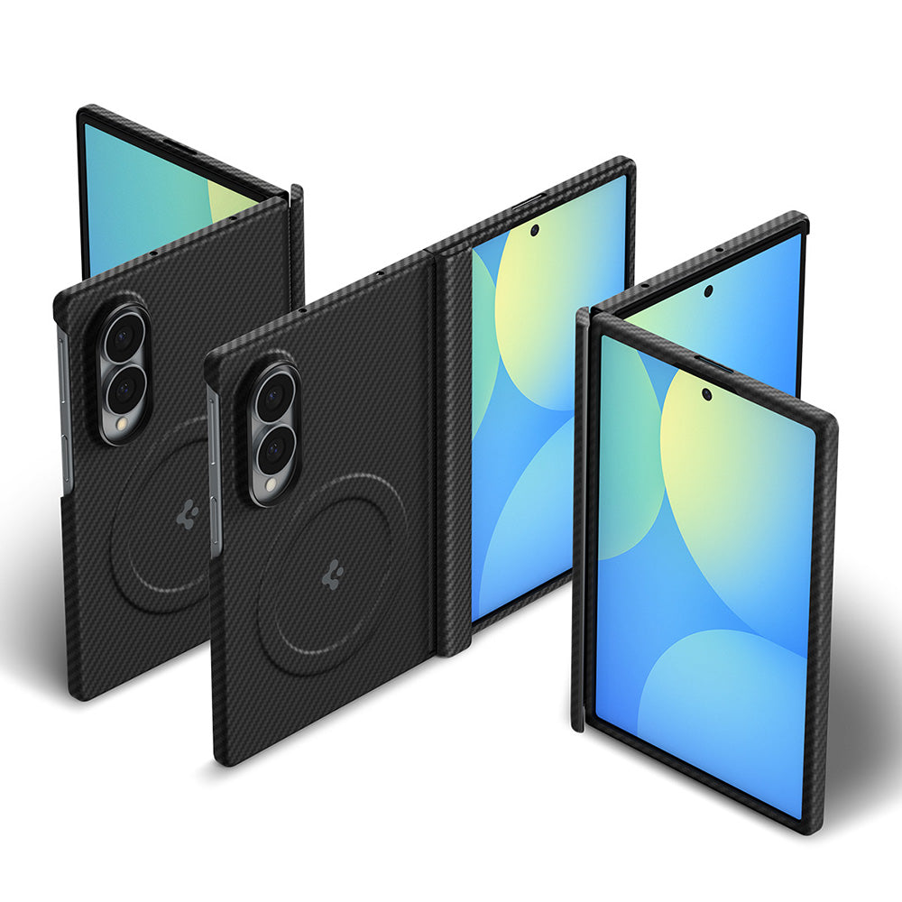 Custodia MagSafe per Samsung Galaxy Z Fold8 F971, Spigen, Air Skin, Nera ACS11953