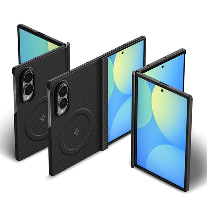 Custodia MagSafe per Samsung Galaxy Z Fold8 F971, Spigen, Air Skin, Nera ACS11953