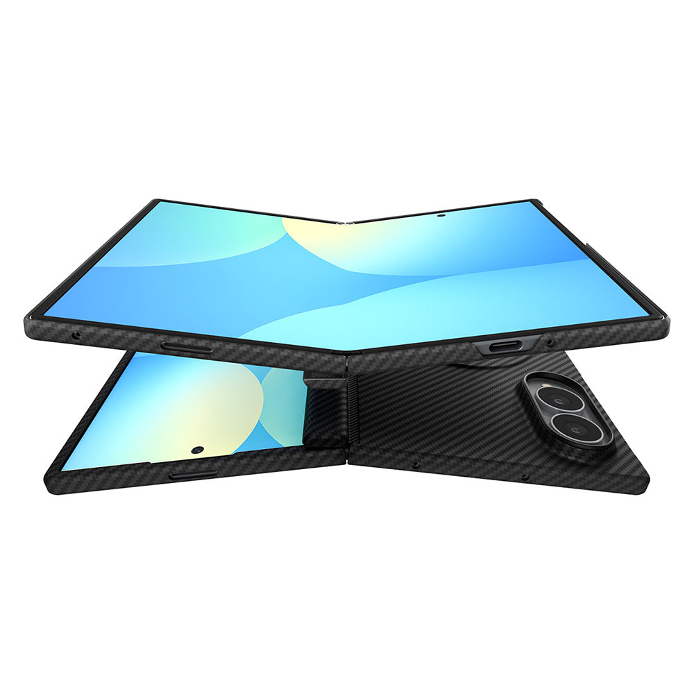 Custodia MagSafe per Samsung Galaxy Z Fold8 F971, Spigen, Air Skin, Nera ACS11953