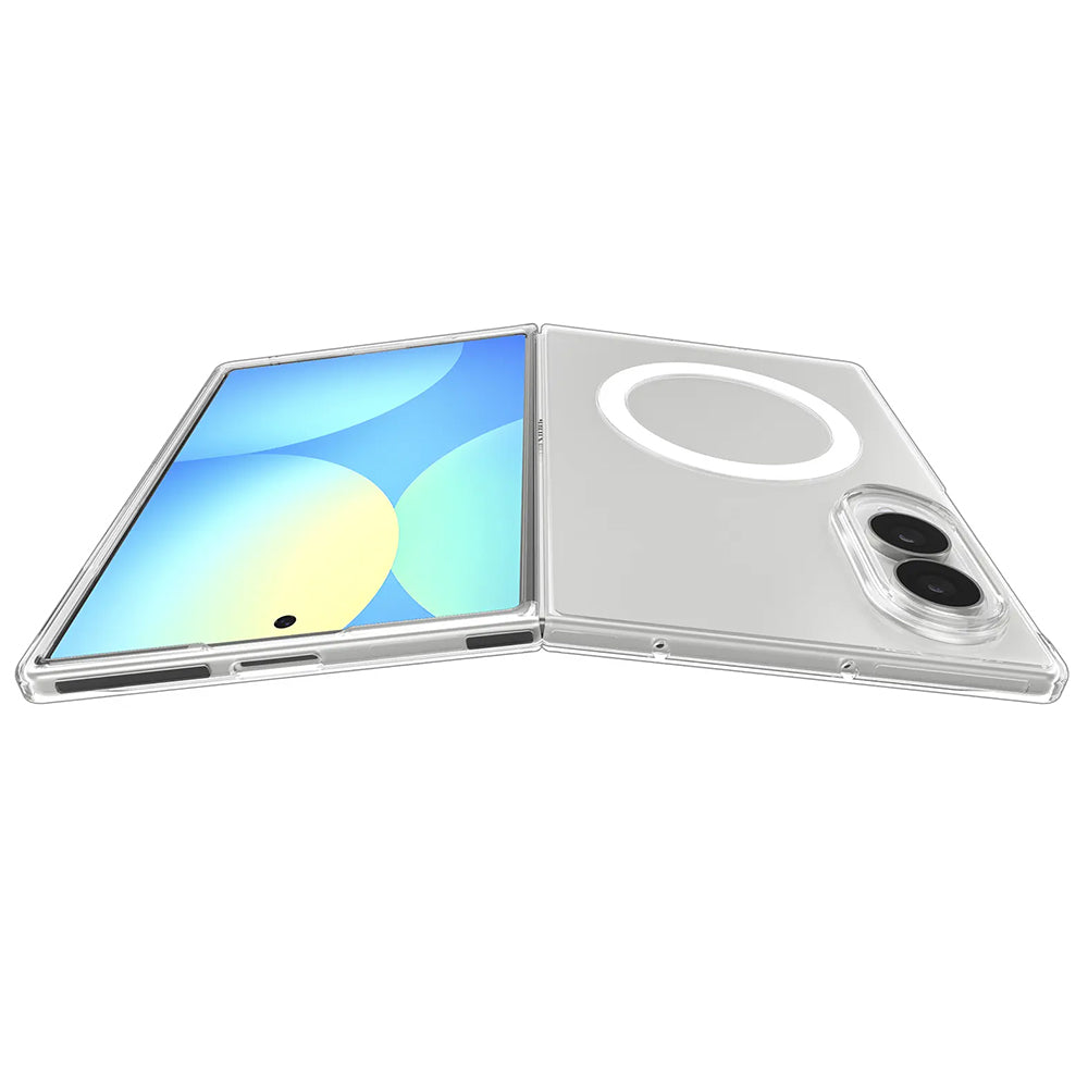 Custodia MagSafe per Samsung Galaxy Z Fold8 F971, Spigen, Air Skin, Trasparente Bianca ACS11952