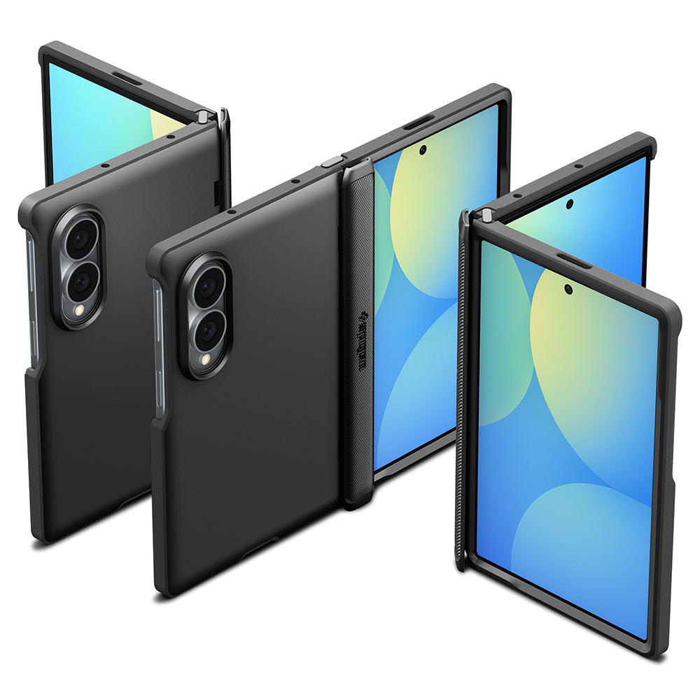 Custodia MagSafe per Samsung Galaxy Z Fold8 F971, Spigen, Slim Armor Pro, Nera ACS11950