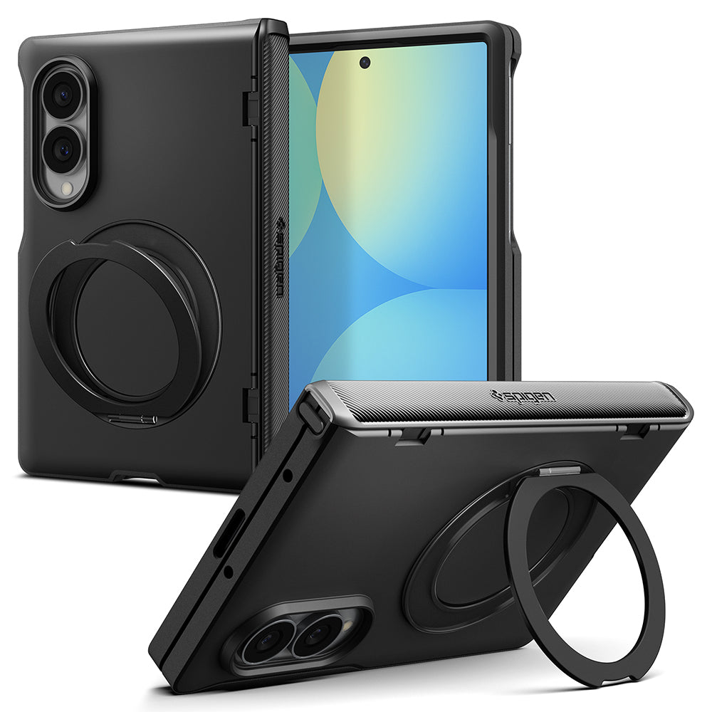 Custodia MagSafe per Samsung Galaxy Z Fold8 F971, Spigen, Slim Armor Pro S, Nera ACS11779