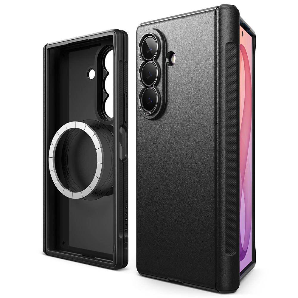 Custodia MagSafe per Samsung Galaxy Z Fold8 Ultra F976, Ringke, Onyx Flap, Nera