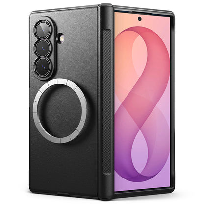Custodia MagSafe per Samsung Galaxy Z Fold8 Ultra F976, Ringke, Onyx Flap, Nera