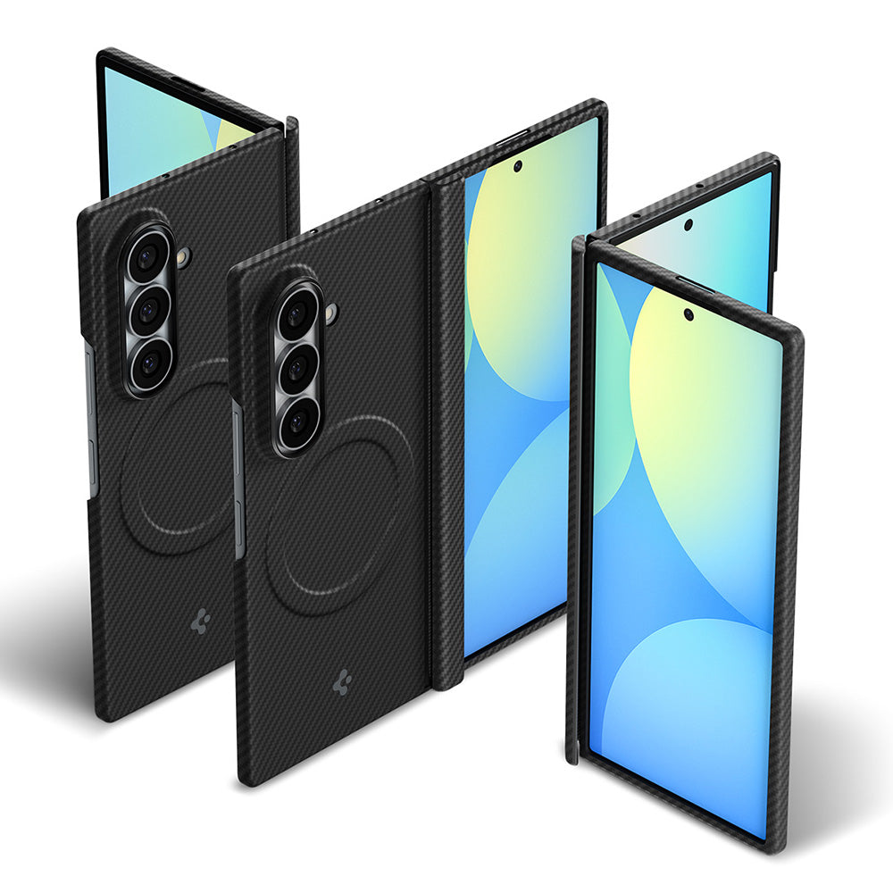 Custodia MagSafe per Samsung Galaxy Z Fold8 Ultra F976, Spigen, Air Skin, Nera ACS11510