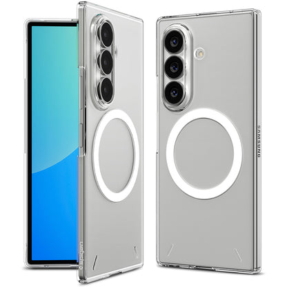 Custodia MagSafe per Samsung Galaxy Z Fold8 Ultra F976, Spigen, Air Skin, Trasparente Bianca ACS11505
