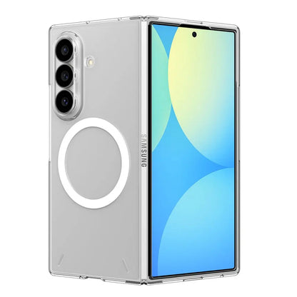 Custodia MagSafe per Samsung Galaxy Z Fold8 Ultra F976, Spigen, Air Skin, Trasparente Bianca ACS11505