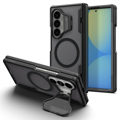 Custodia MagSafe per Samsung Galaxy Z Fold8 Ultra F976, Spigen, Optik Armor Pro, Nera ACS11500