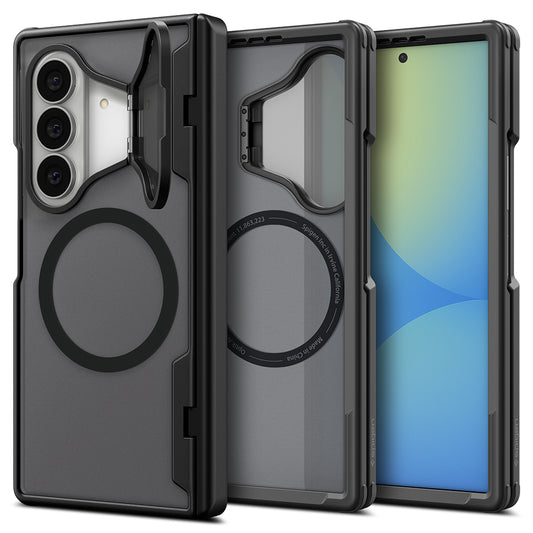 Custodia MagSafe per Samsung Galaxy Z Fold8 Ultra F976, Spigen, Optik Armor Pro, Nera ACS11500