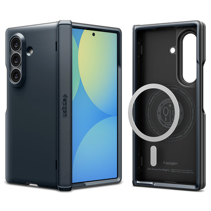 Custodia MagSafe per Samsung Galaxy Z Fold8 Ultra F976, Spigen, Slim Armor Pro, Blu ACS11509