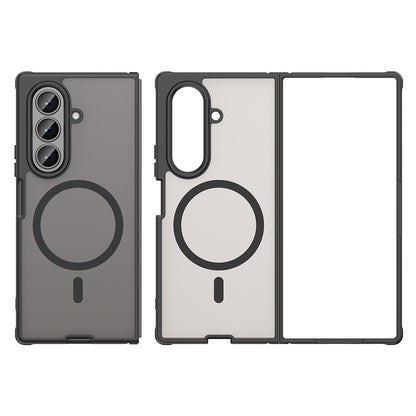 Custodia MagSafe per Samsung Galaxy Z Fold8 Ultra F976, Techsuit, HaloFrost II, Nera