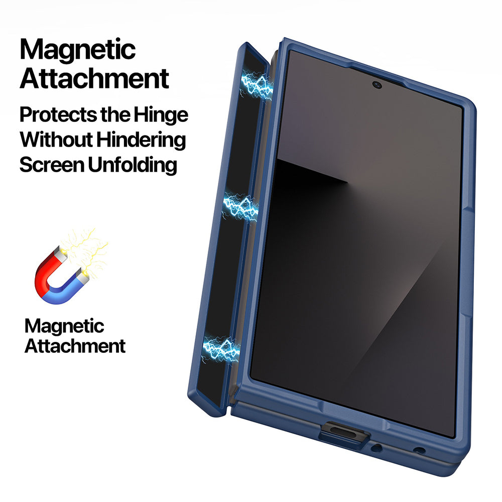 Custodia MagSafe per Samsung Galaxy Z Fold8 Ultra F976 / Z Fold7 F966, DUX DUCIS, Yind, Grigio