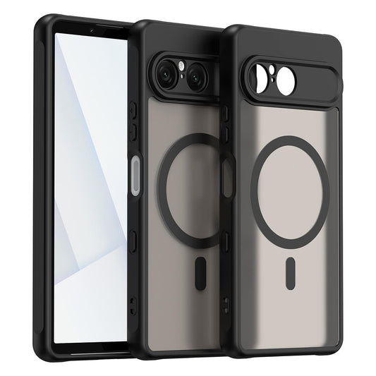 Custodia MagSafe per Sony Xperia 10 VIII, Techsuit, HaloFrost II, Nera