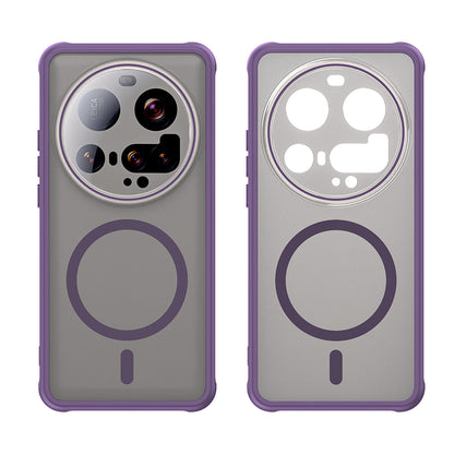 Custodia MagSafe per Xiaomi 15 Ultra, Techsuit, HaloFrost II, Viola