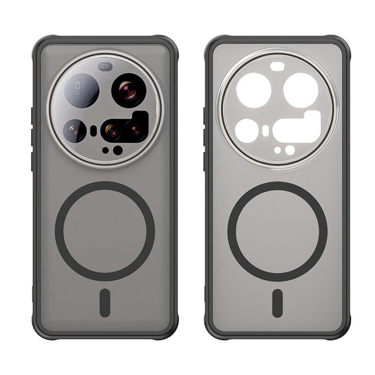 Custodia MagSafe per Xiaomi 15 Ultra, Techsuit, HaloFrost II, Nera