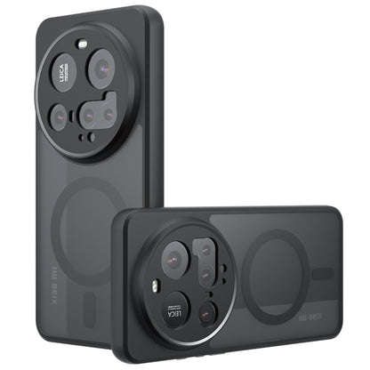 Custodia MagSafe per Xiaomi 15 Ultra, Techsuit, PureFrost, Nera