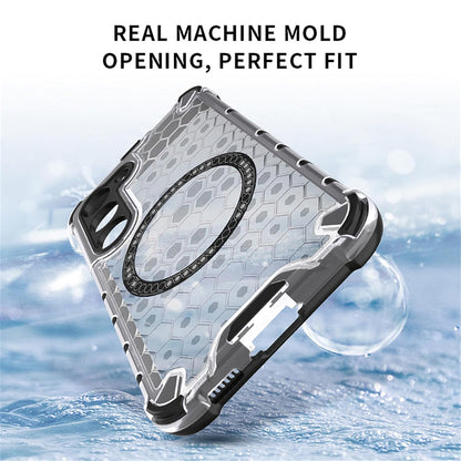 MagSafe Case for Xiaomi 15T Pro, Techsuit, HoneyComb Shield, White