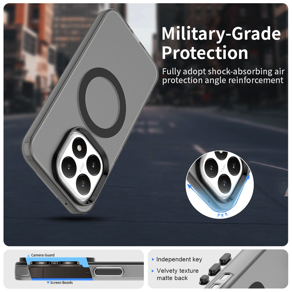 Custodia MagSafe per Xiaomi 15T, Techsuit, CandyCase, Nera