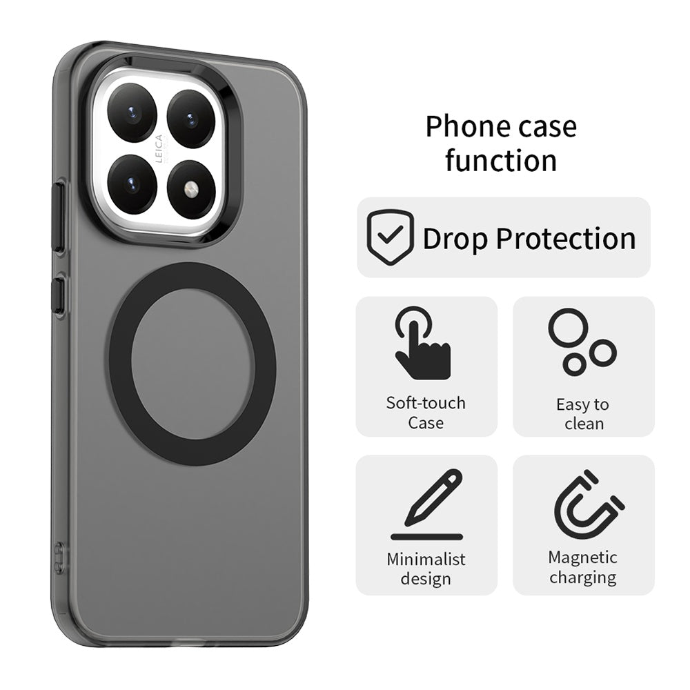 Custodia MagSafe per Xiaomi 15T, Techsuit, CandyCase, Nera