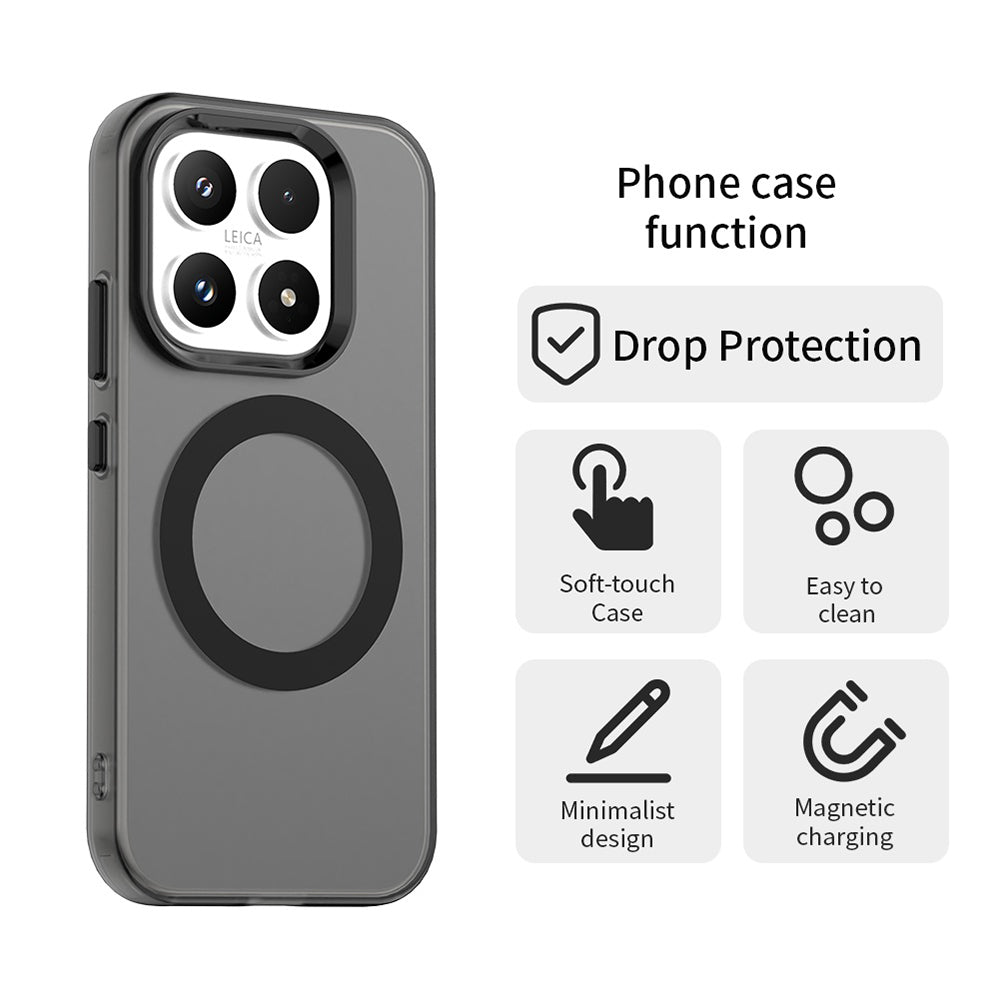 Custodia MagSafe per Xiaomi 17, Techsuit, CandyCase, Nera