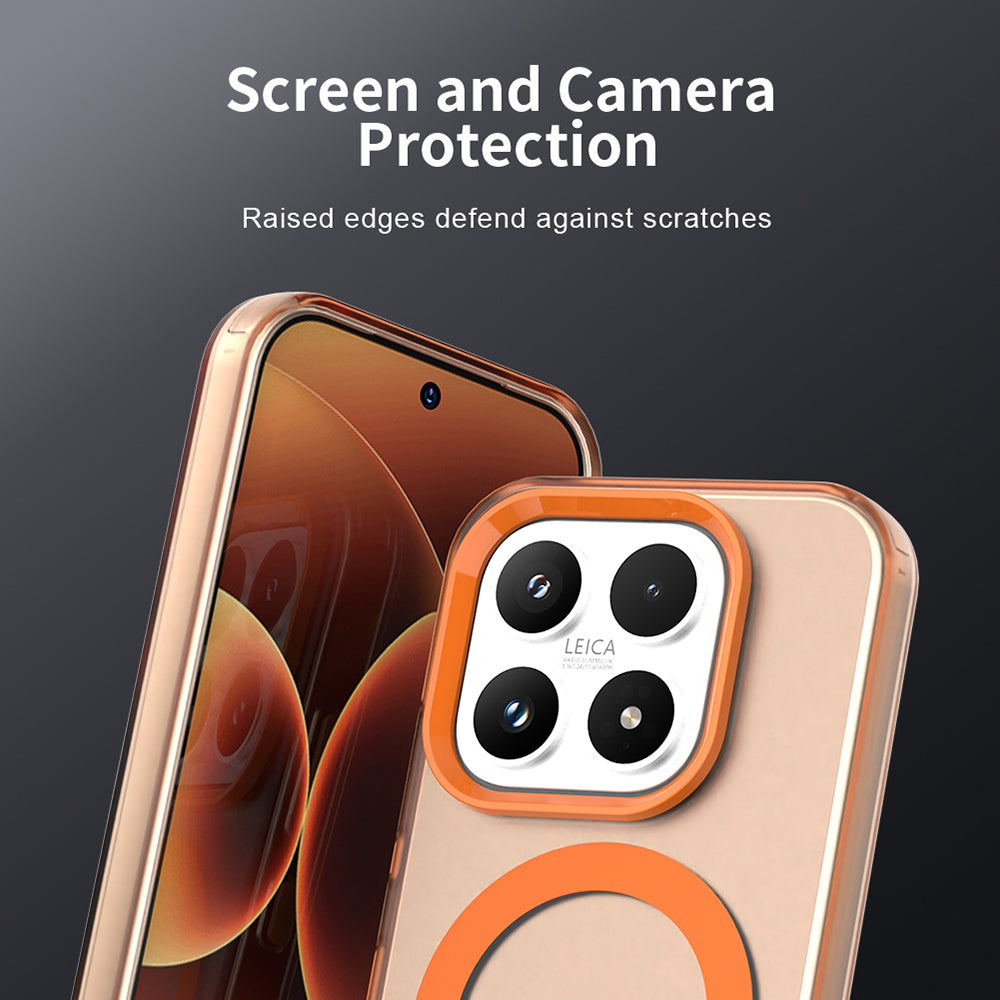 Custodia MagSafe per Xiaomi 17, Techsuit, CandyCase, Arancione