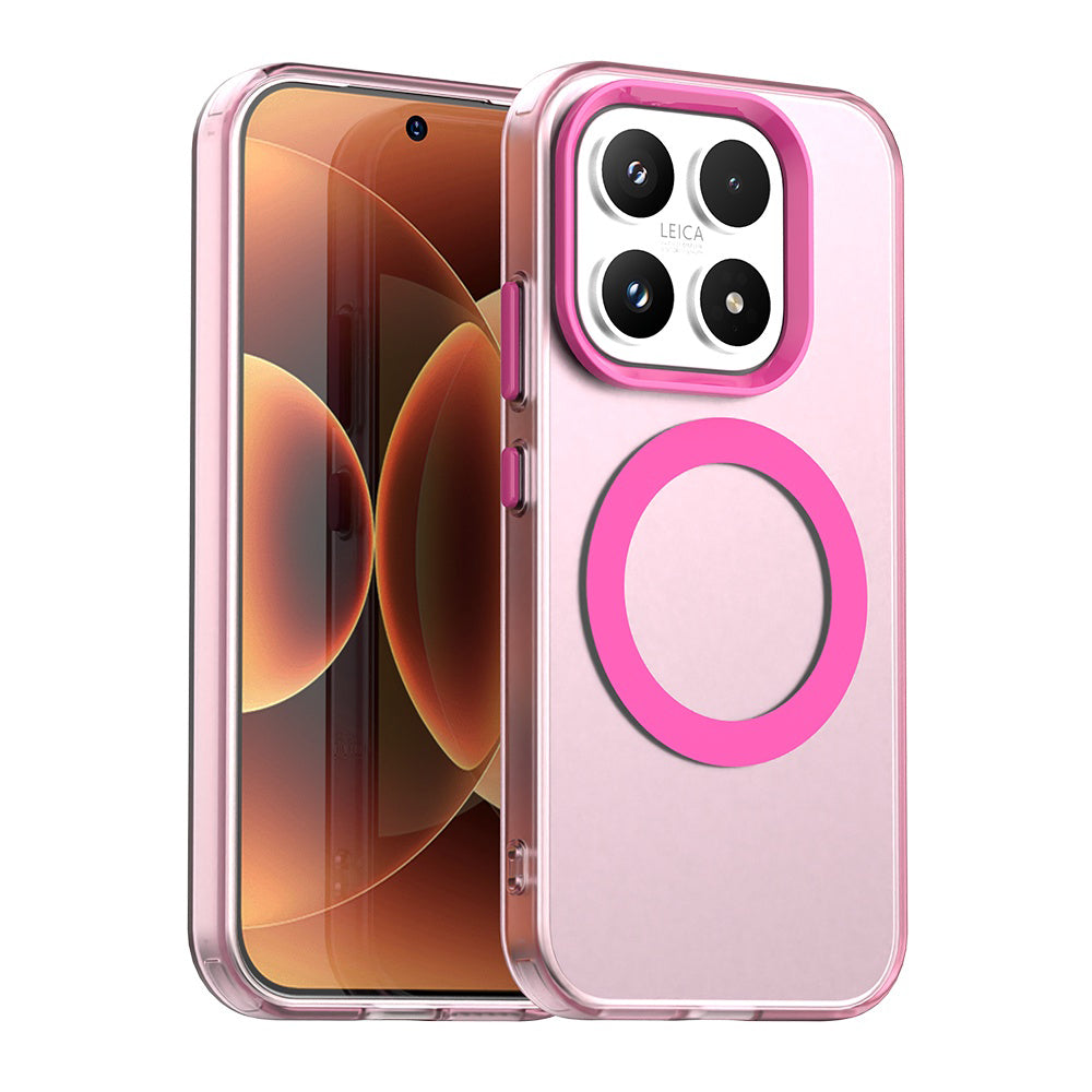 Custodia MagSafe per Xiaomi 17, Techsuit, CandyCase, Rosa