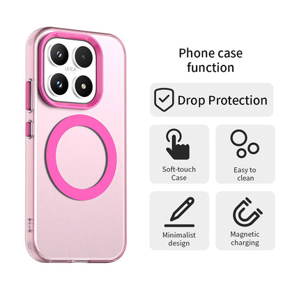 Custodia MagSafe per Xiaomi 17, Techsuit, CandyCase, Rosa