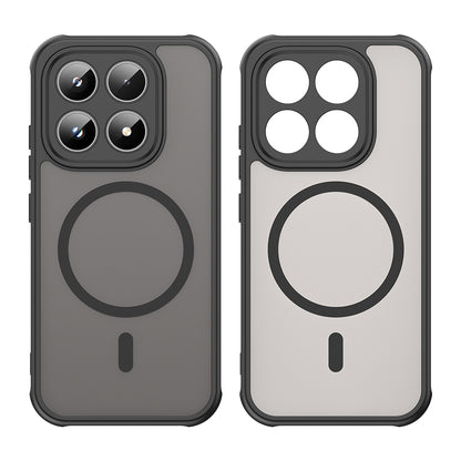 Custodia MagSafe per Xiaomi 17, Techsuit, HaloFrost II, Nera