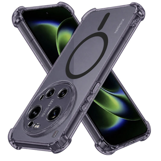Custodia MagSafe per Xiaomi 17 Ultra, Techsuit, Antiurto, Fumè