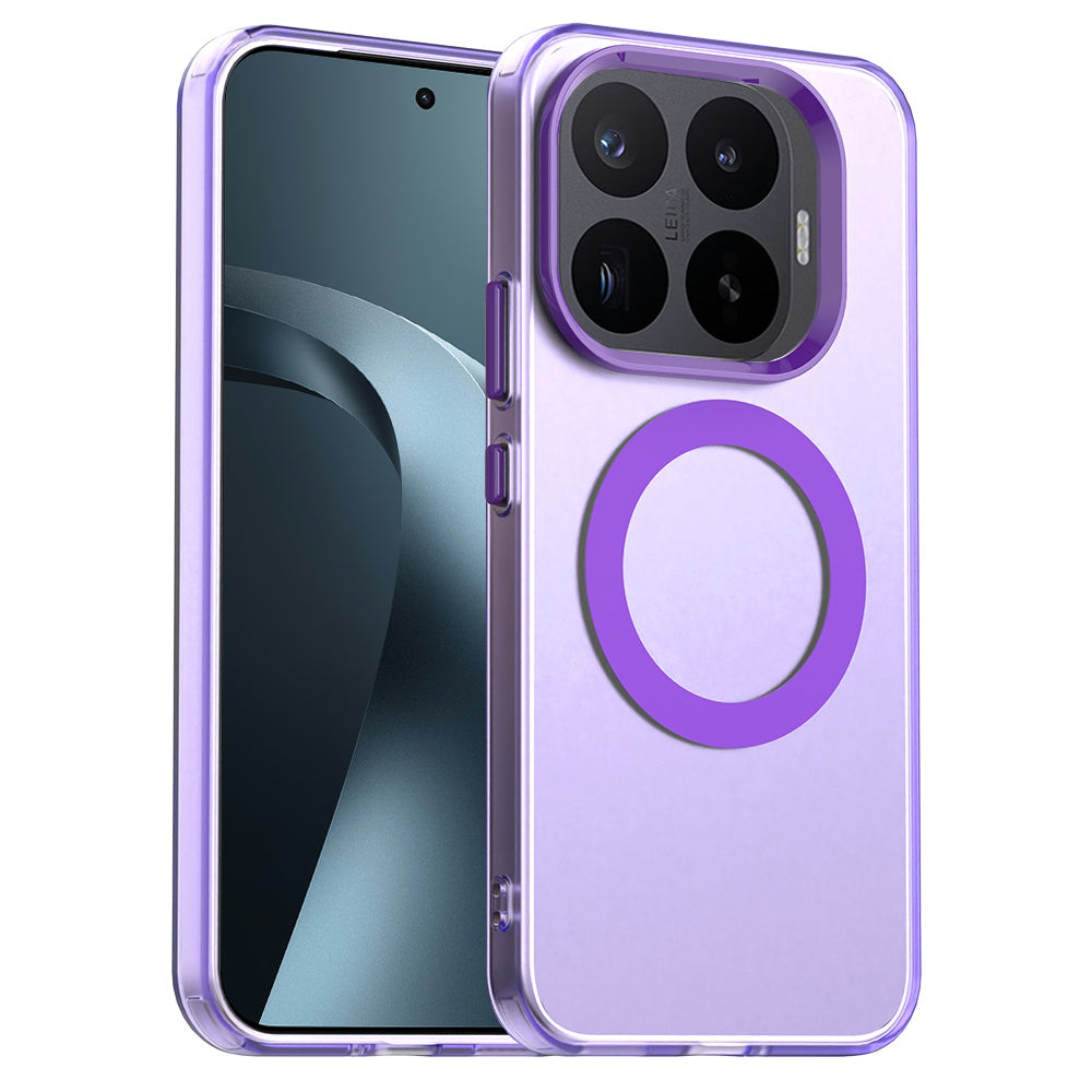 Custodia MagSafe per Xiaomi 17T Pro, Techsuit, CandyCase, Viola