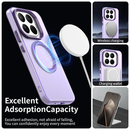 Custodia MagSafe per Xiaomi 17T Pro, Techsuit, CandyCase, Viola