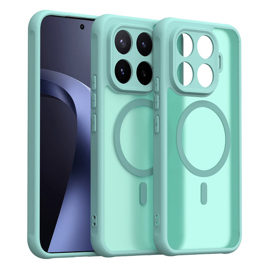 MagSafe Case for Xiaomi 17T Pro, Techsuit, HaloFrost II, Light Green