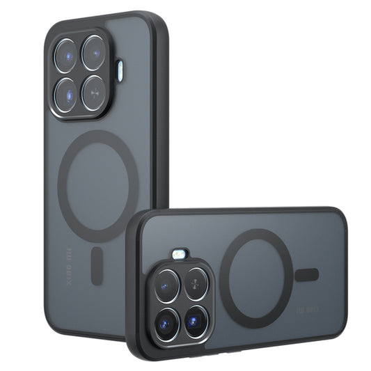 Custodia MagSafe per Xiaomi 17T Pro, Techsuit, PureFrost, Nero Satinato