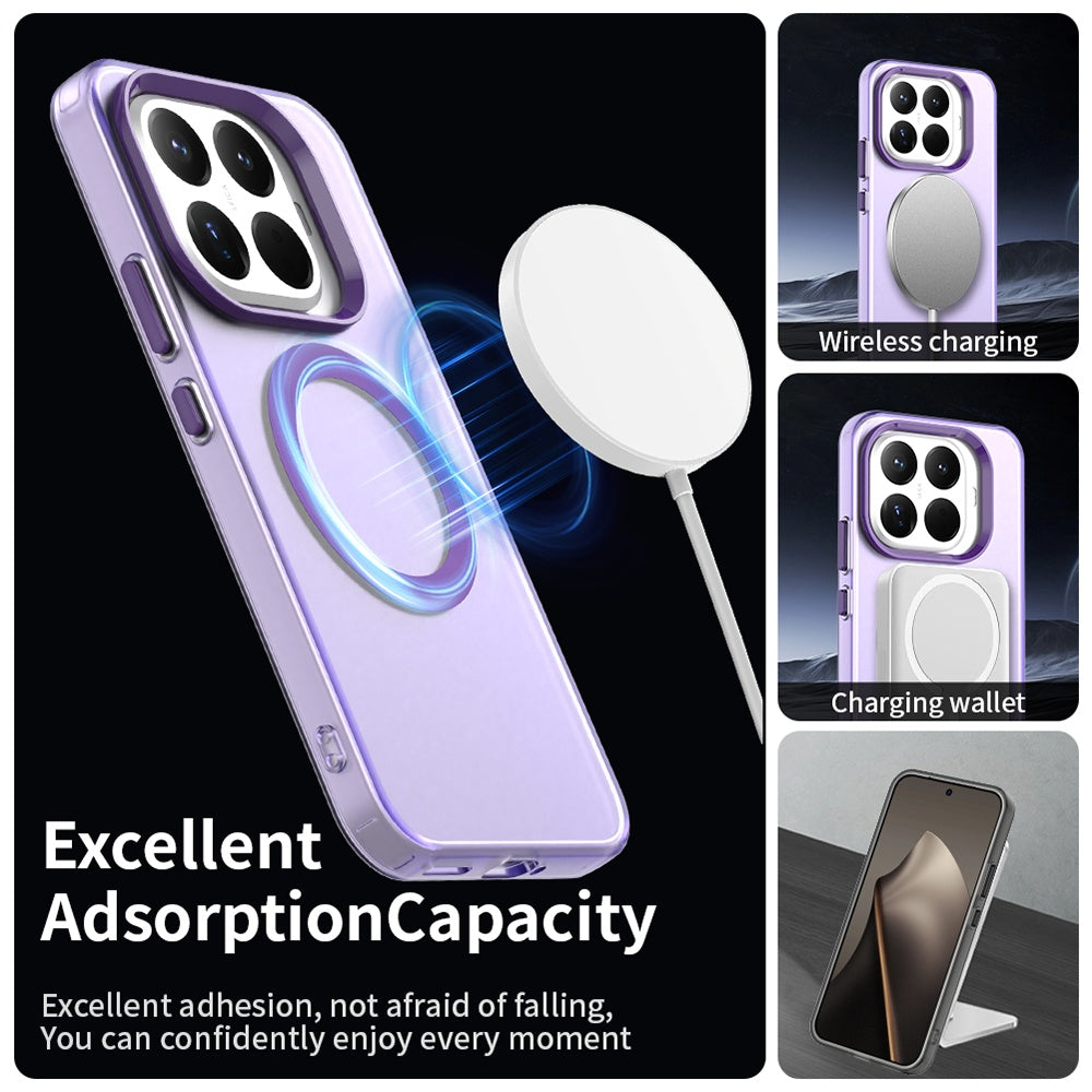 Custodia MagSafe per Xiaomi 17T, Techsuit, CandyCase, Viola