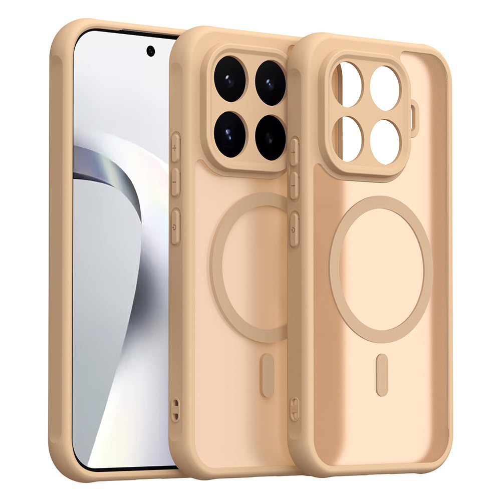 Custodia MagSafe per Xiaomi 17T, Techsuit, HaloFrost II, Oro