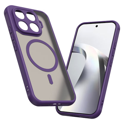 Custodia MagSafe per Xiaomi 17T, Techsuit, HaloFrost II, Viola