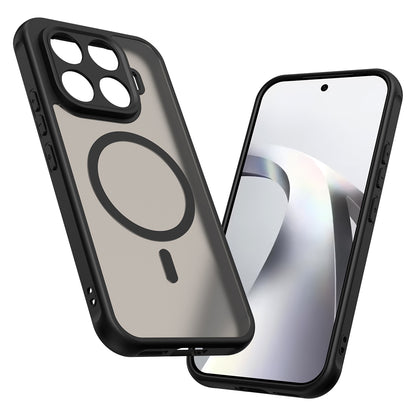 Custodia MagSafe per Xiaomi 17T, Techsuit, HaloFrost II, Nera