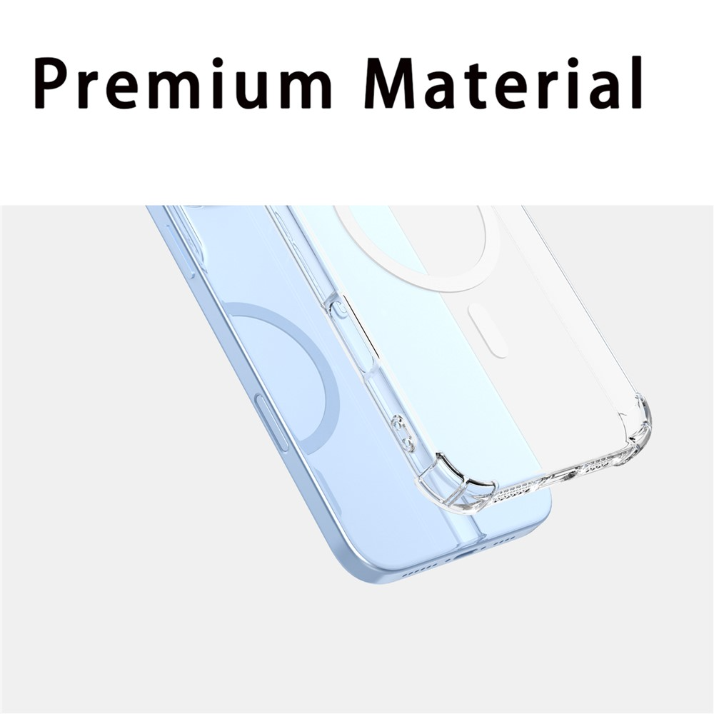 Custodia MagSafe per Xiaomi 17T, OEM, Antiurto, Trasparente