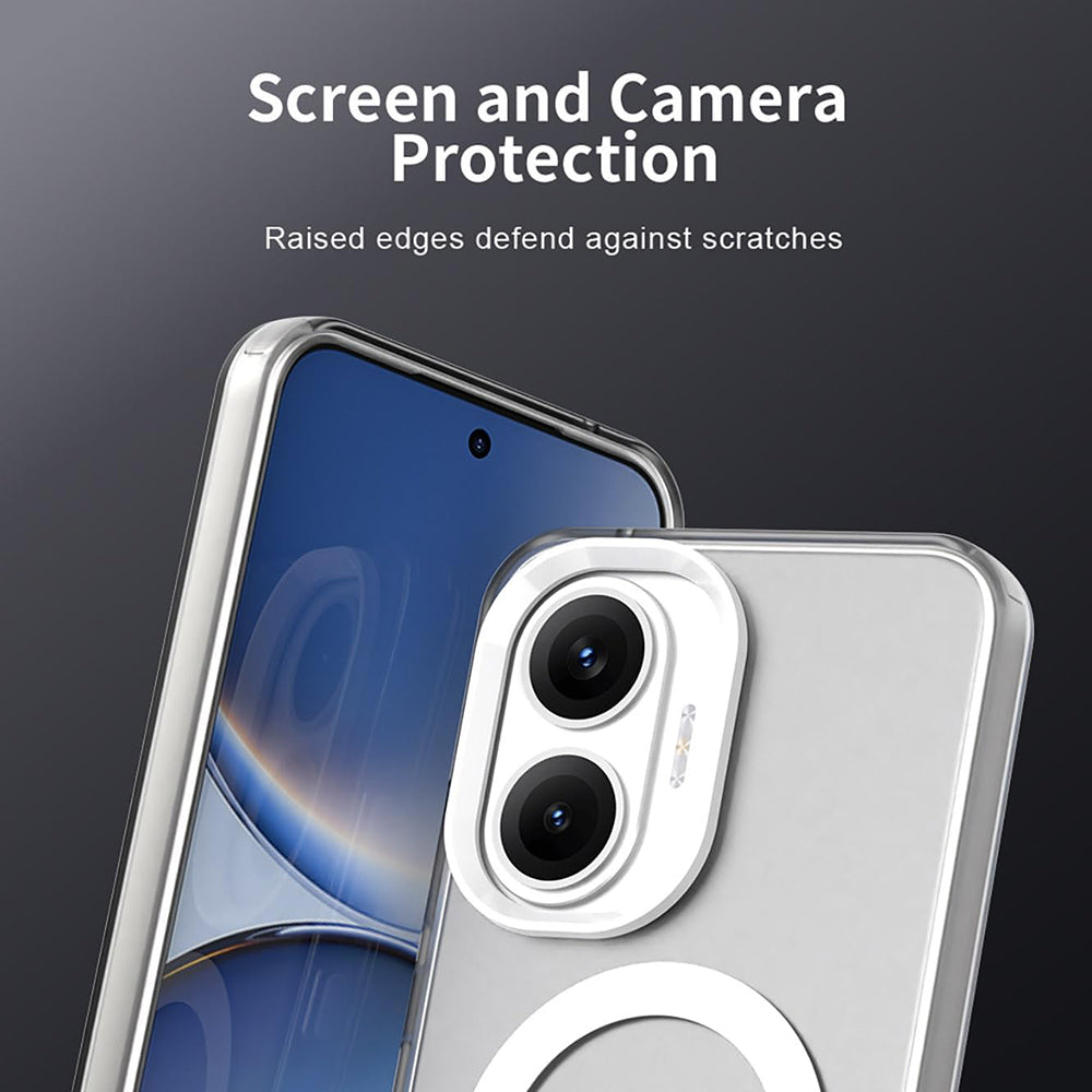 Custodia MagSafe per Xiaomi Poco F7, Techsuit, CandyCase, Bianca